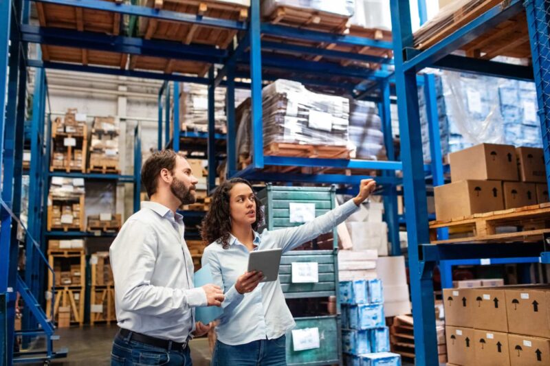 Managers assessing how to solve their common warehouse challenges.